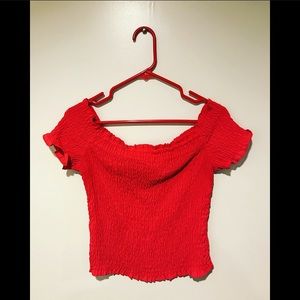 Off the Shoulder crop